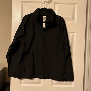 Black Victoria’s Secret Pink Hooded Rain Coat Size Large